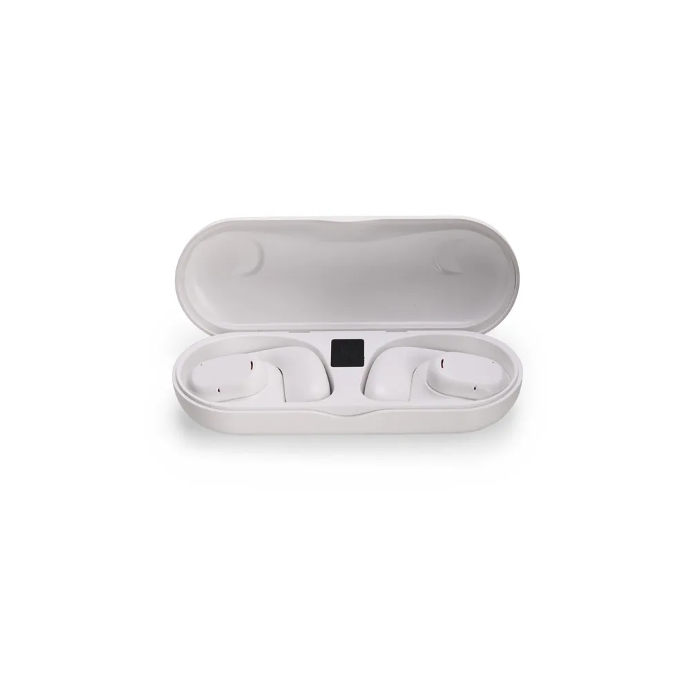 [05490027191] Fone De Ouvido Bluetooth Com Case Carregador (Branco 05, 1)