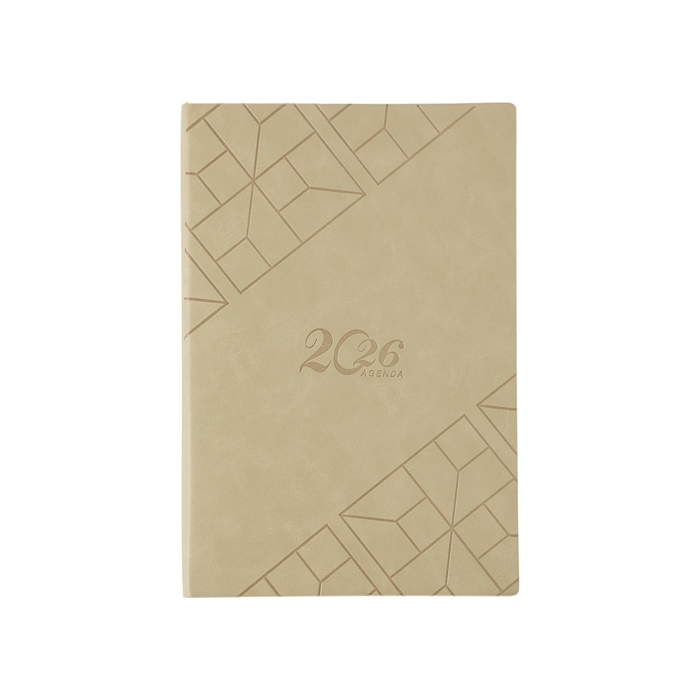 [75160097021] Agenda Couro Sintético 2026  (02 - Silk Cilíndrico, 1)