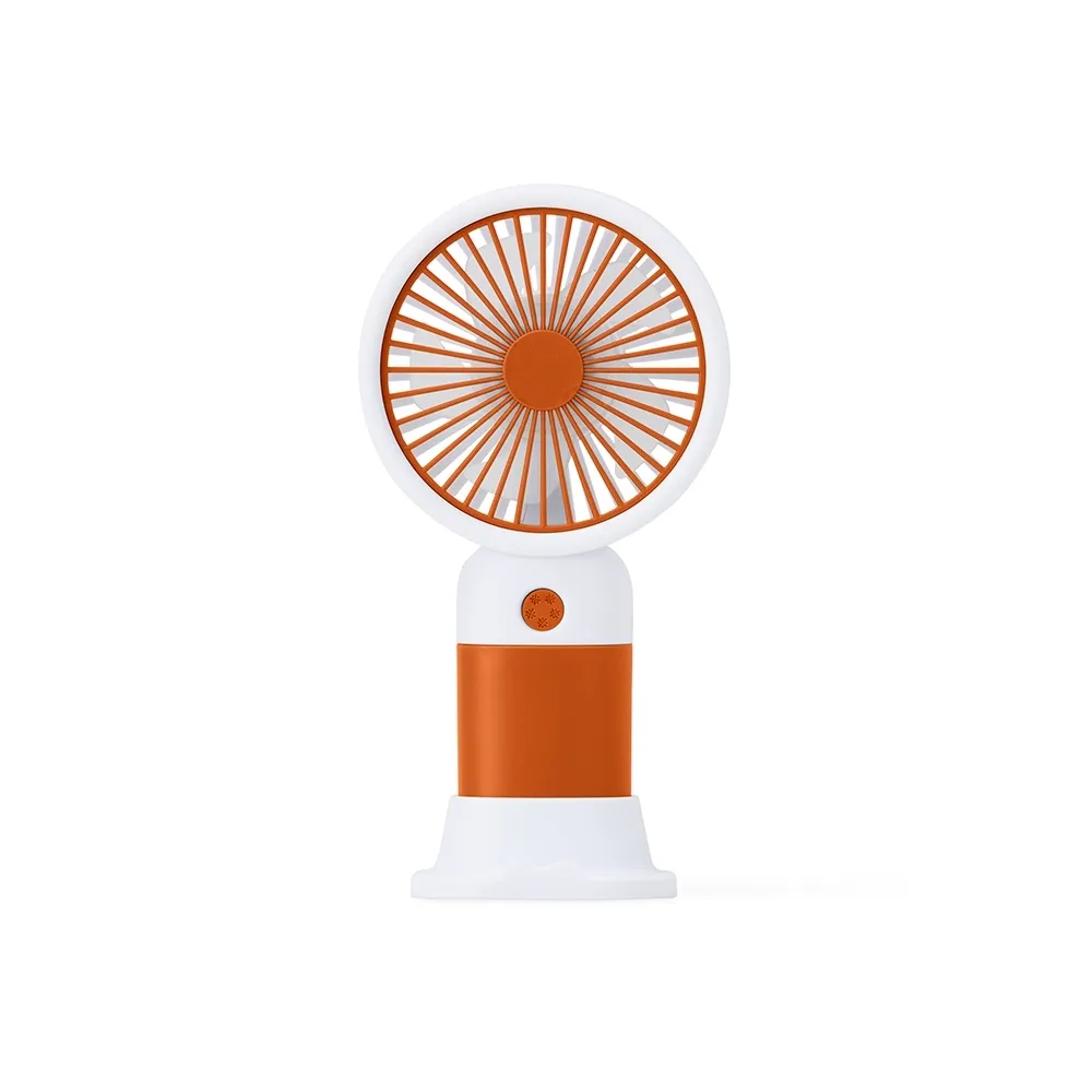 [10600062011] Mini Ventilador Recarregável (Laranja 10, 01 - Tampografia A, 1)