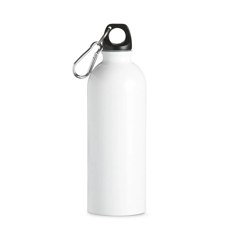 Squeeze Inox 500Ml C/ Bico E Mosquetão 