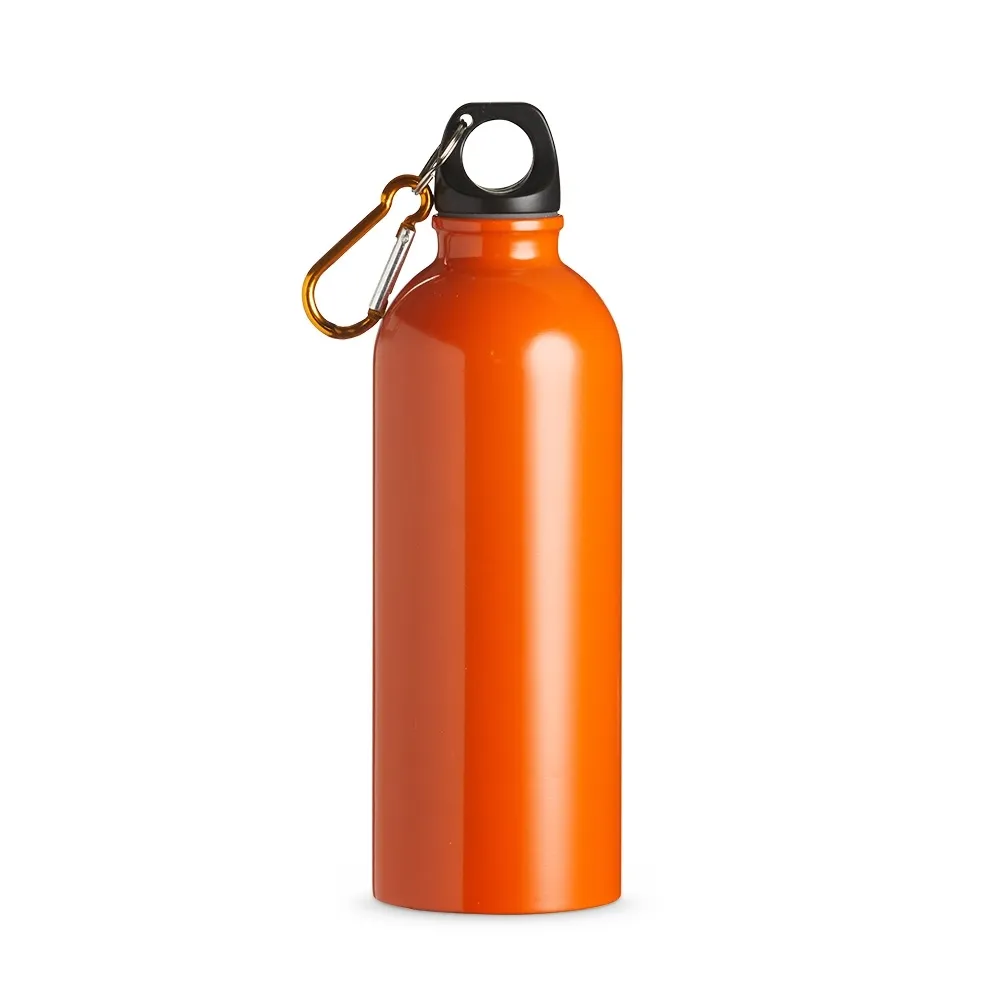 Squeeze Inox 500Ml C/ Bico E Mosquetão 