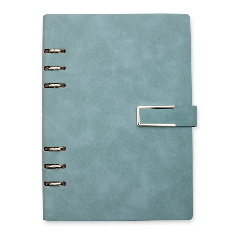 [03160118021] Caderno Fichário Pu (Azul Claro 03, 1)