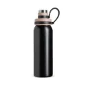 Garrafa De Inox C/ Alça De Silicone 800Ml 