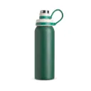 Garrafa De Inox C/ Alça De Silicone 800Ml 