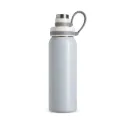 Garrafa De Inox C/ Alça De Silicone 800Ml 