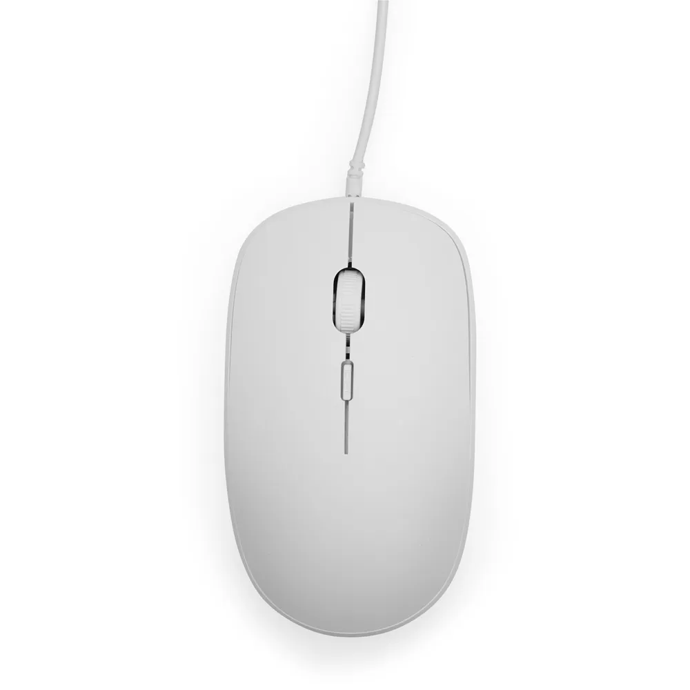[05180018011] Mouse Com Fio  (Branco 05, 1)