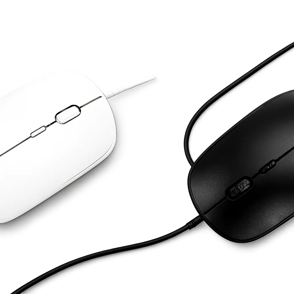 [05180018011] Mouse Com Fio  (Branco 05, 1)