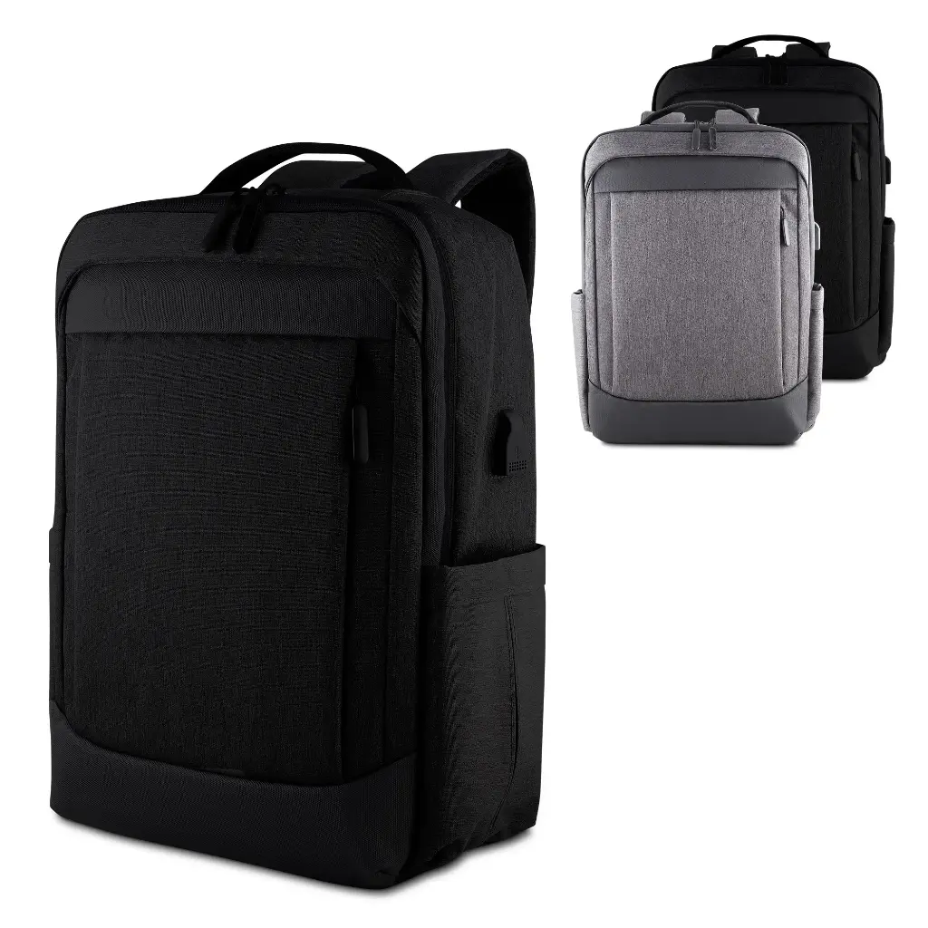 [06430154021] Mochila para notebook c/ Compartimento a Vácuo (Cinza 06, 02 - Silk Plano, 1)