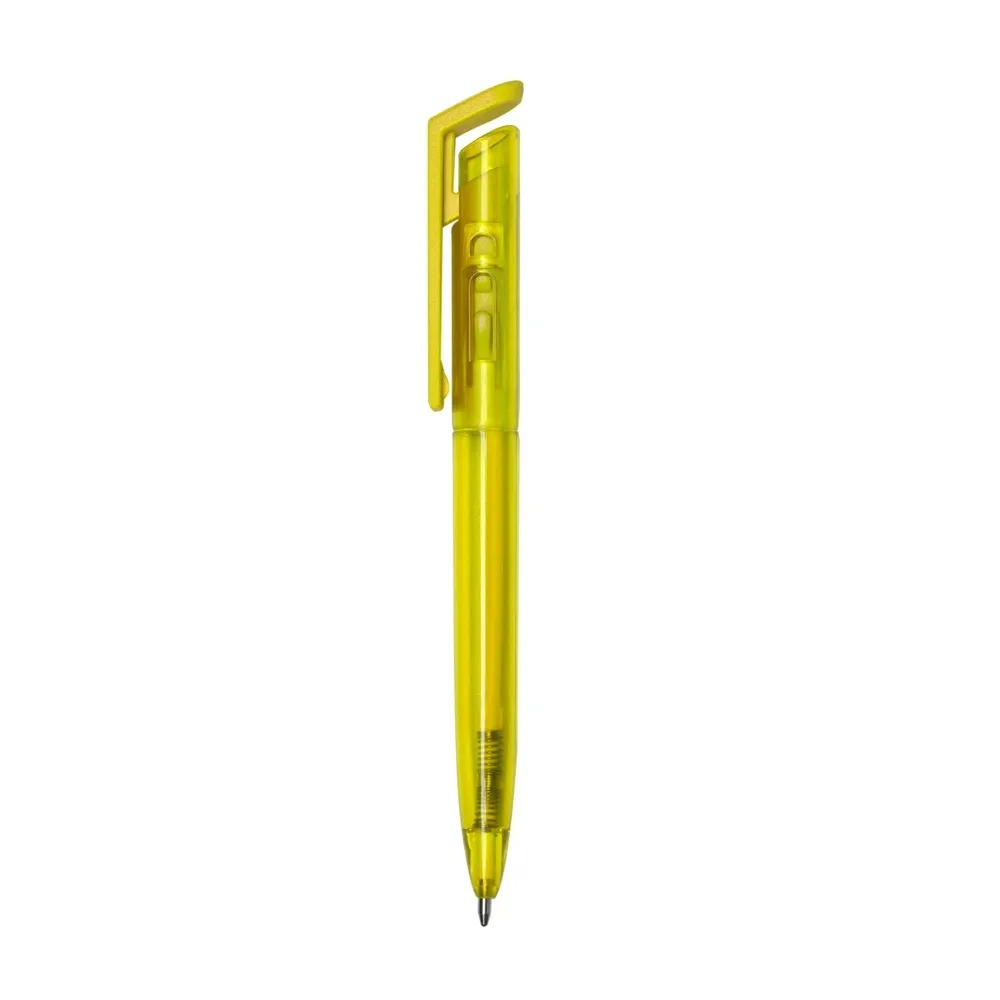 Caneta Plastica Translucida 