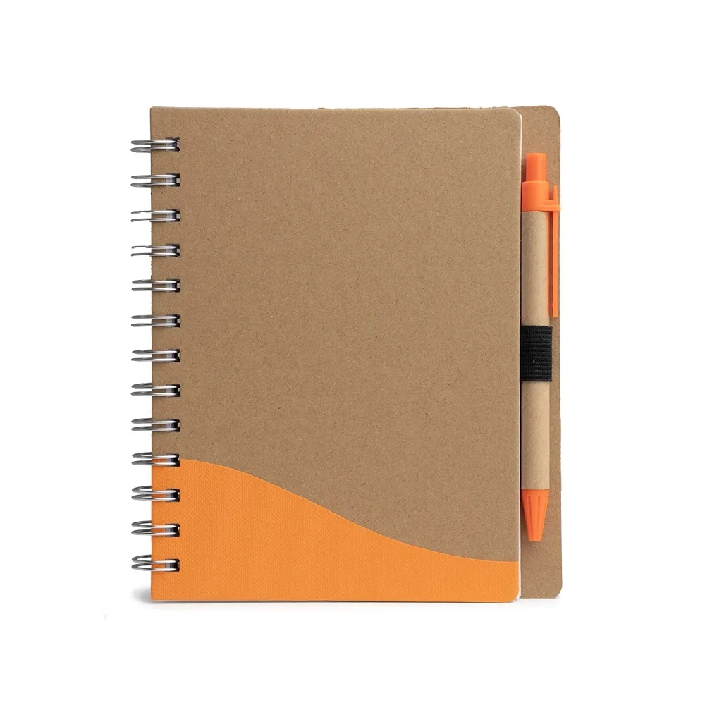 Caderno Ecológico com Caneta