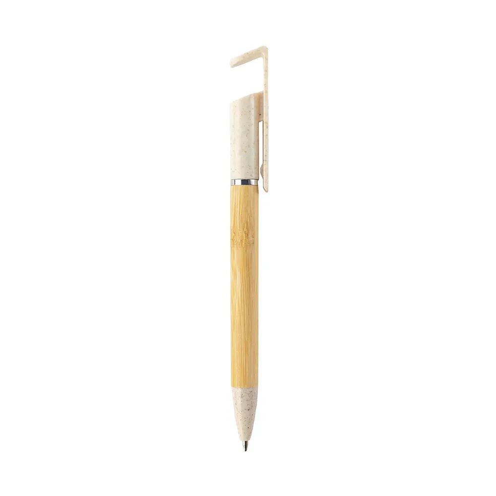 [75110026011] Caneta Ecológica Com Suporte Para Celular  (Bege 75, 1)