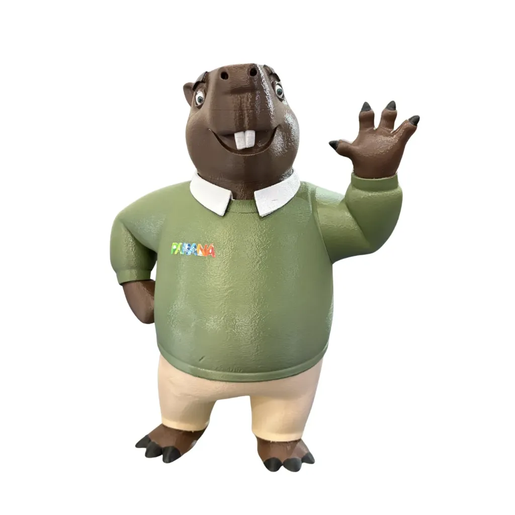[23660008501]  Capivara em Miniatura 3D   (1)