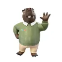  Capivara em Miniatura 3D  