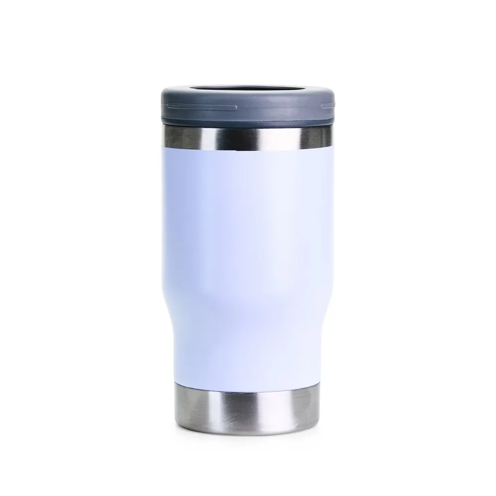 [05030071021] Copo Térmico Inox 380ml  (Branco 05, 02 - Silk Cilíndrico)