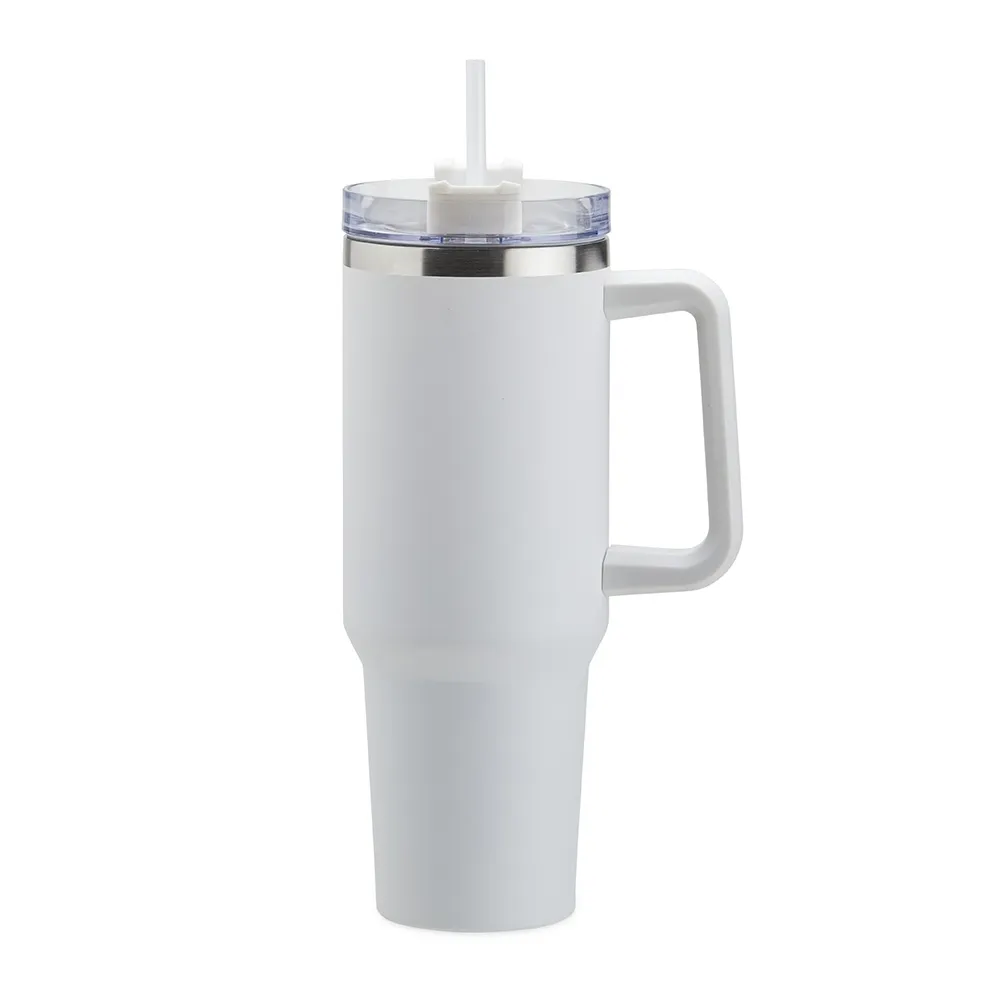 [05030103021] Caneca Térmica 1,2L  (Branco 05, 02 - Silk Cilíndrico)