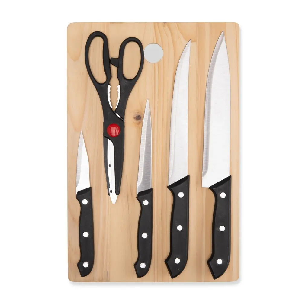 [23340031008] Kit Churrasco C/ 4 Peças (09 - Laser Madeira, 03 - Laser metal KIT 2)
