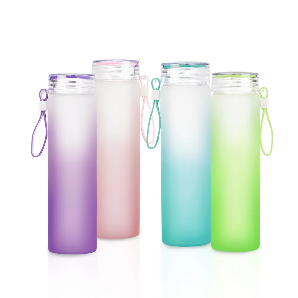 Garrafa De Vidro 450Ml 
