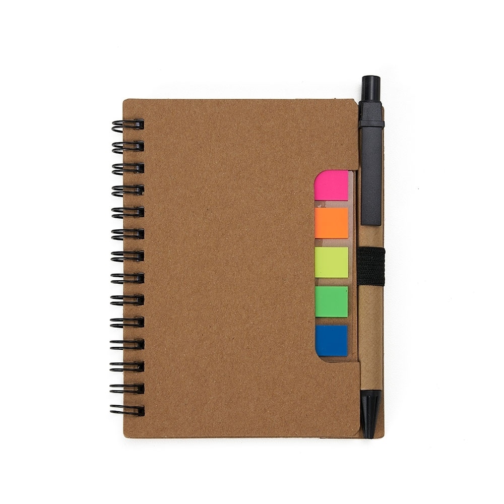 [81150061001] Bloco De Anotações Eco. C/ Caneta (02 - Silk Plano, 01 - Tampografia A)
