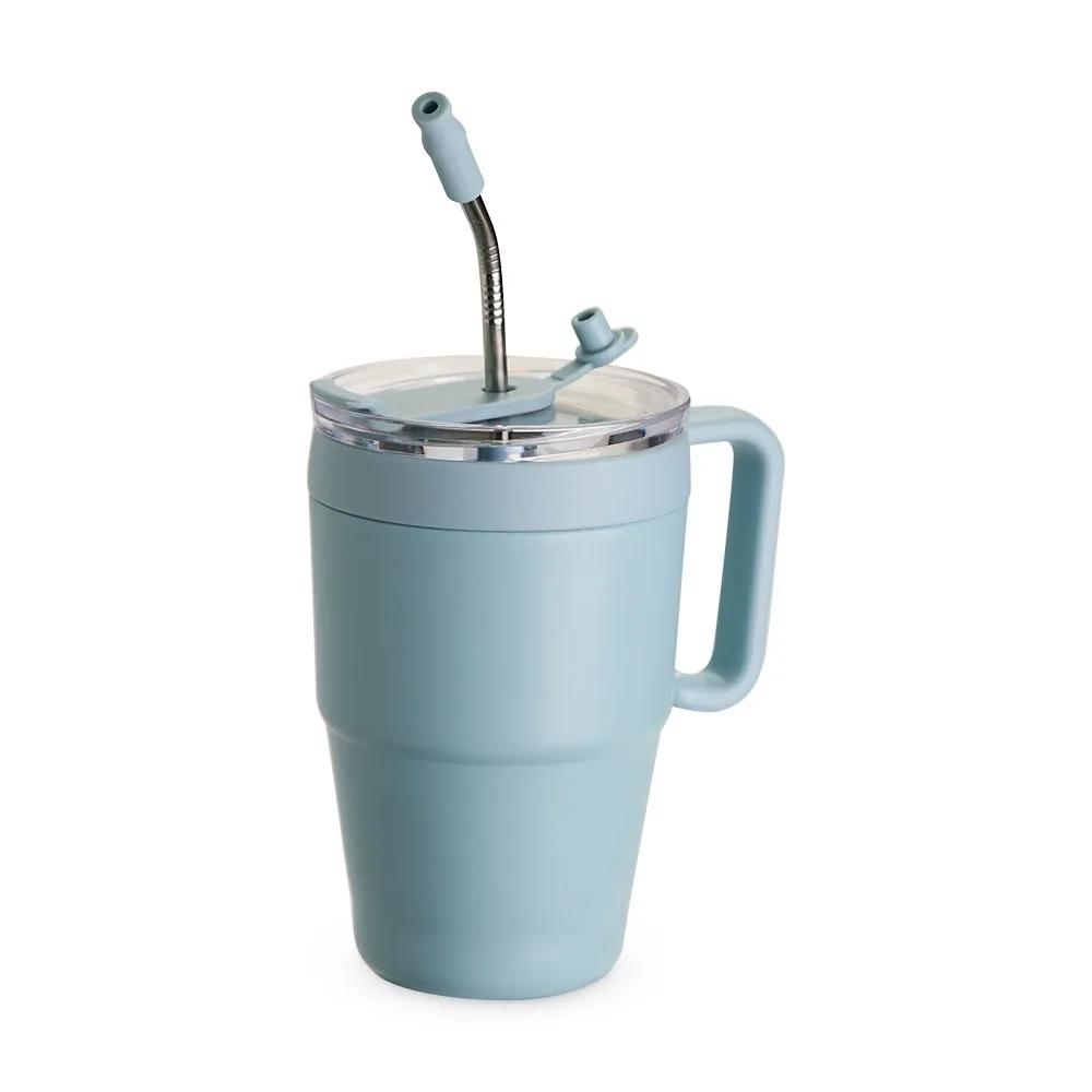 [03030120191] Caneca Térmica 600Ml (Azul Claro 03, 1)
