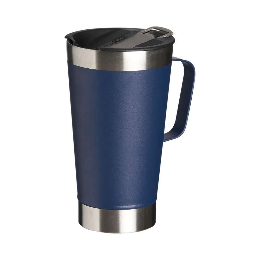 [04030065021] Caneca Térmica Inox com Abridor 500ml (Azul Escuro 04, 1)