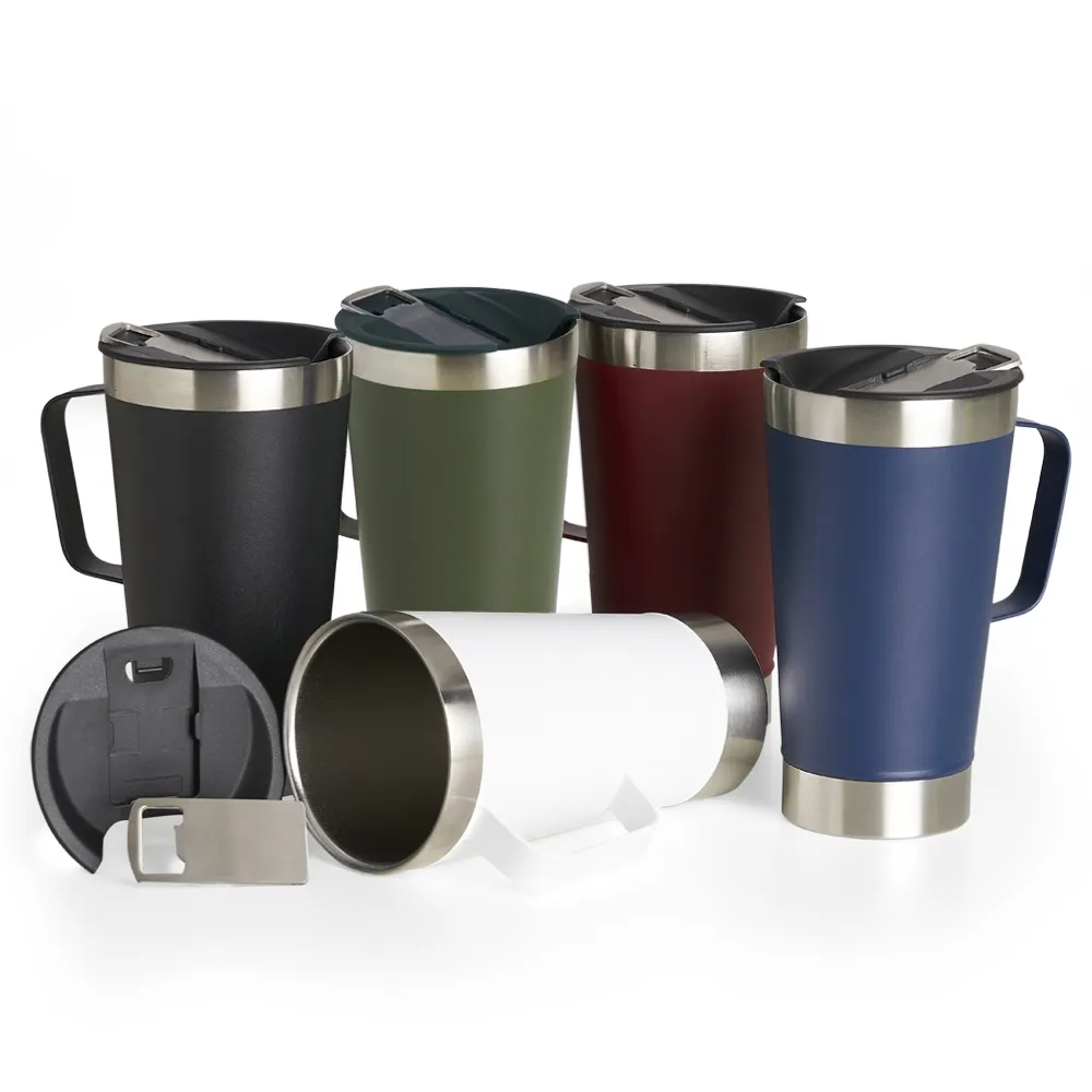 [04030065021] Caneca Térmica Inox com Abridor 500ml (Azul Escuro 04, 1)