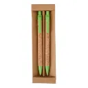 Kit Ecológico Caneta E Lapiseira Cortiça 