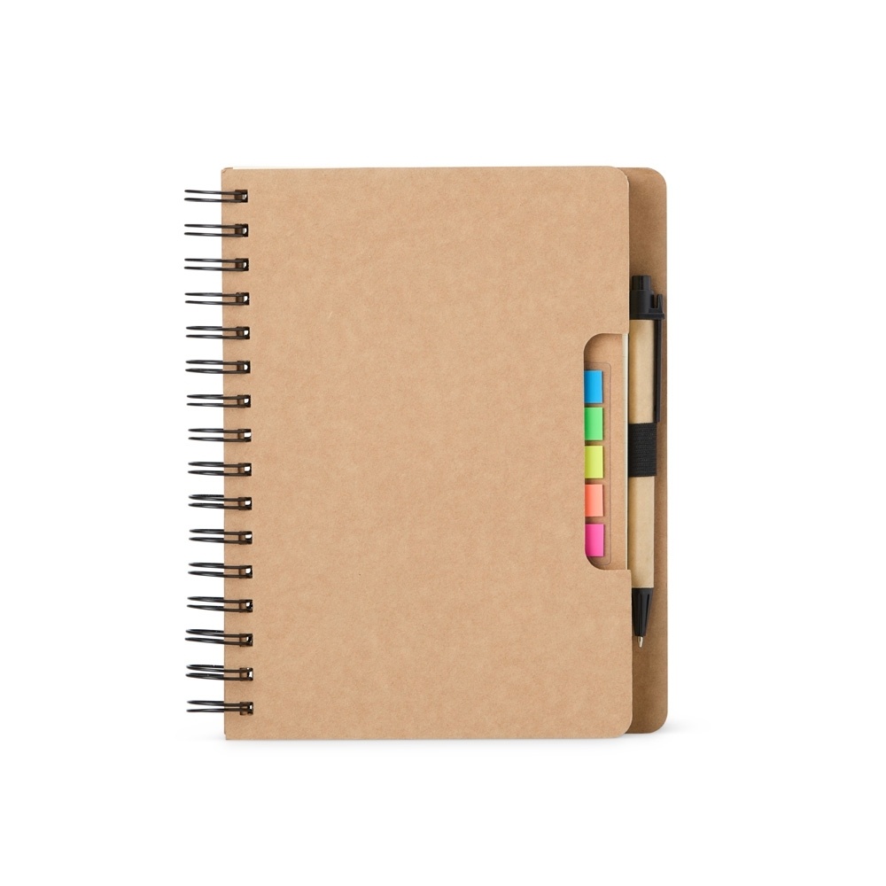 [81160165001] Caderno com Autoadesivos e Caneta (02 - Silk Plano, 01 - Tampografia A)