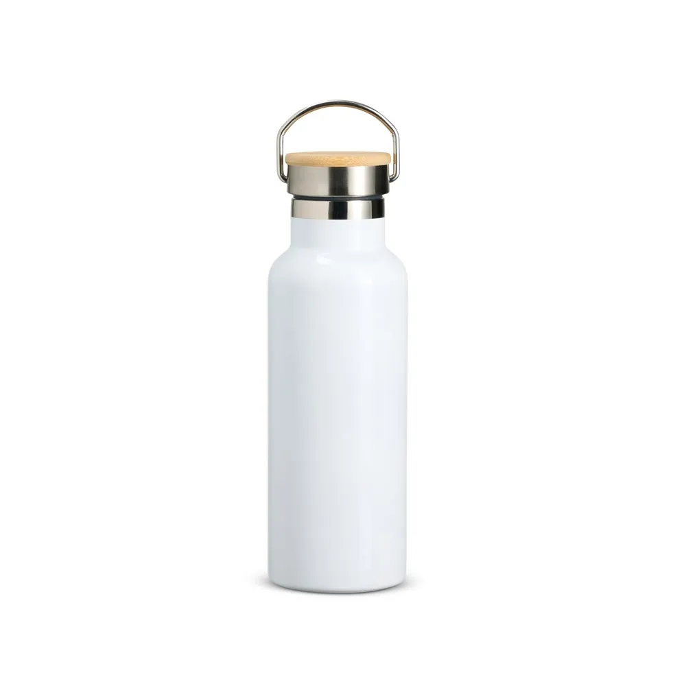 [05580256021] Garrafa Térmica Inox 500Ml (Branco 05, 02 - Silk Cilíndrico, 1)
