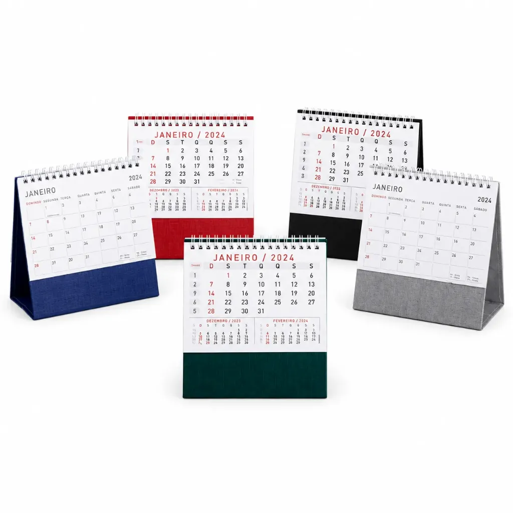Calendário De Mesa 2026