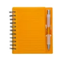 Caderno Plástico com Caneta 