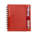 Caderno Plástico com Caneta 