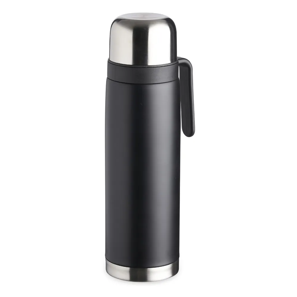 [14580263021] Garrafa Térmica 900Ml Inox (Preto 14, 02 - Silk Cilíndrico, 1)