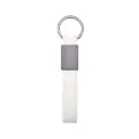 Chaveiro Metal com Couro Sintético