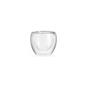Copo Vidro Parede Dupla 80ml 