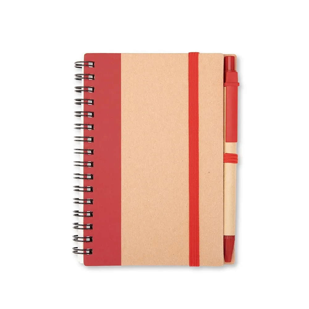 Caderno Ecológico com Caneta