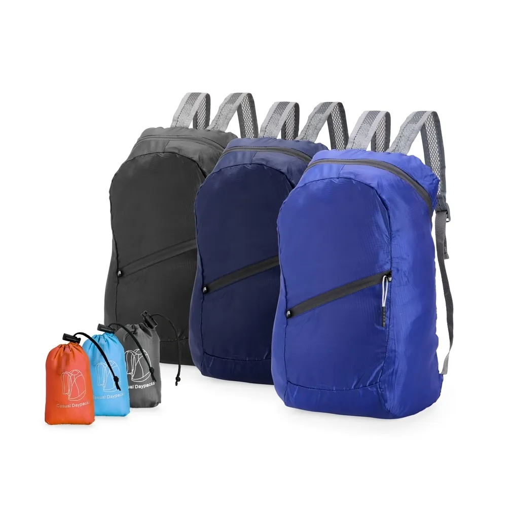 [03430229401] Mochila Dobrável Poliéster 16L (Azul Claro 03, 1)