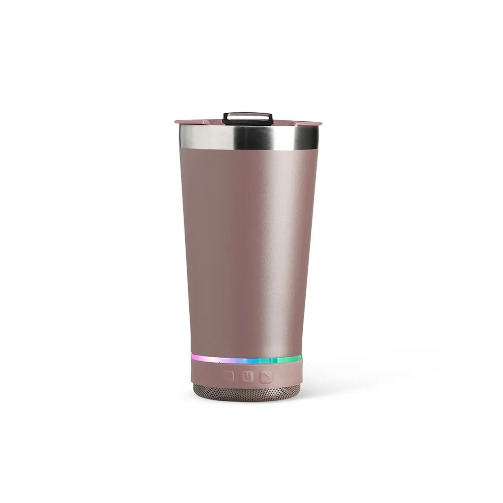 Copo Térmico 400Ml Com Caixa De Som