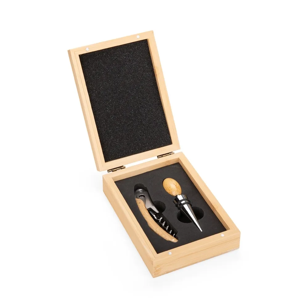 [11020019003] Kit Vinho 2 Peças (09 - Laser Madeira, 02 - Silk Plano)