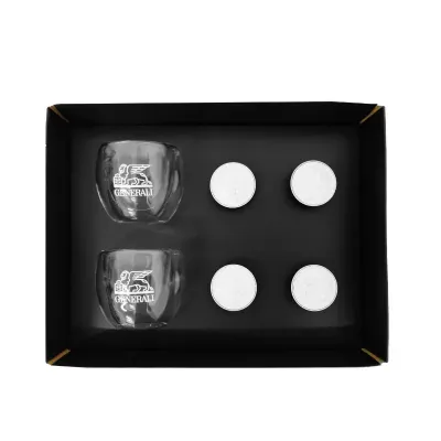[23020021005] Kit Macchiato 2 Copos 80ml (08 - Laser Vidro KIT 2, 02 - Silk Plano)