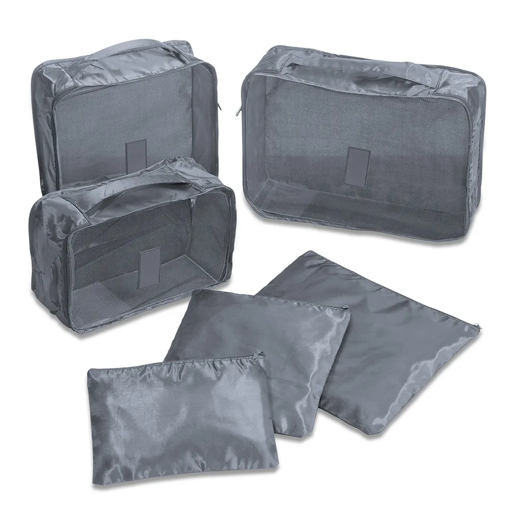 [06440144401] Kit Necessaire 6 Pçs (Cinza 06, 1)