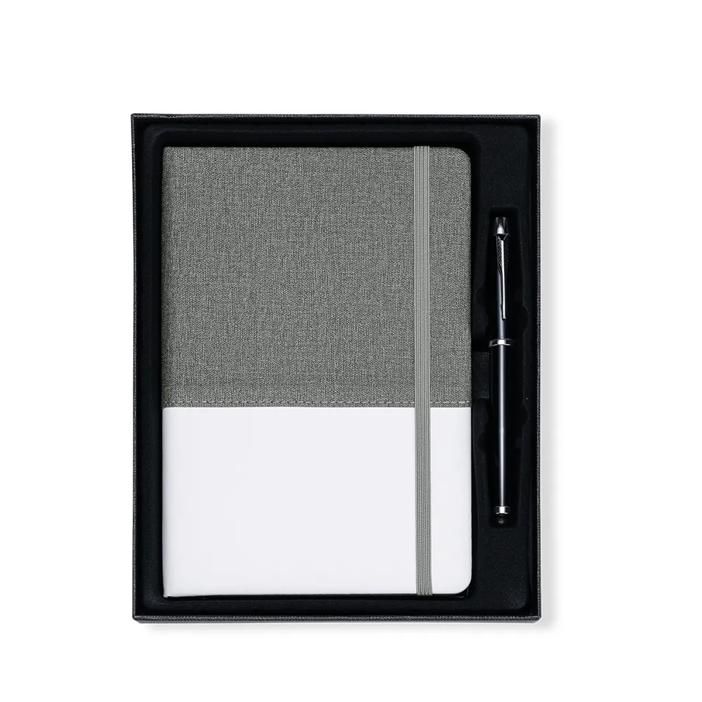 [05170042021] Kit Executivo 2 Peças (Branco 05, 02 - Silk Plano KIT 2, 19 - Impressão Digital D, 03 - Laser metal)
