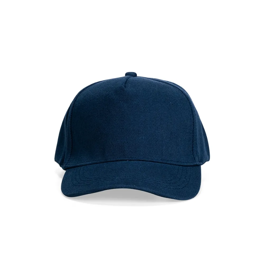 [04250031401] Boné Poliéster Aba Curva (Azul Escuro 04, 1)