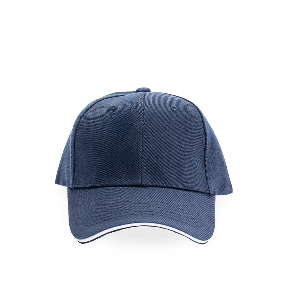 [04250033401] Boné Poliéster Aba Curva (Azul Escuro 04, 1)