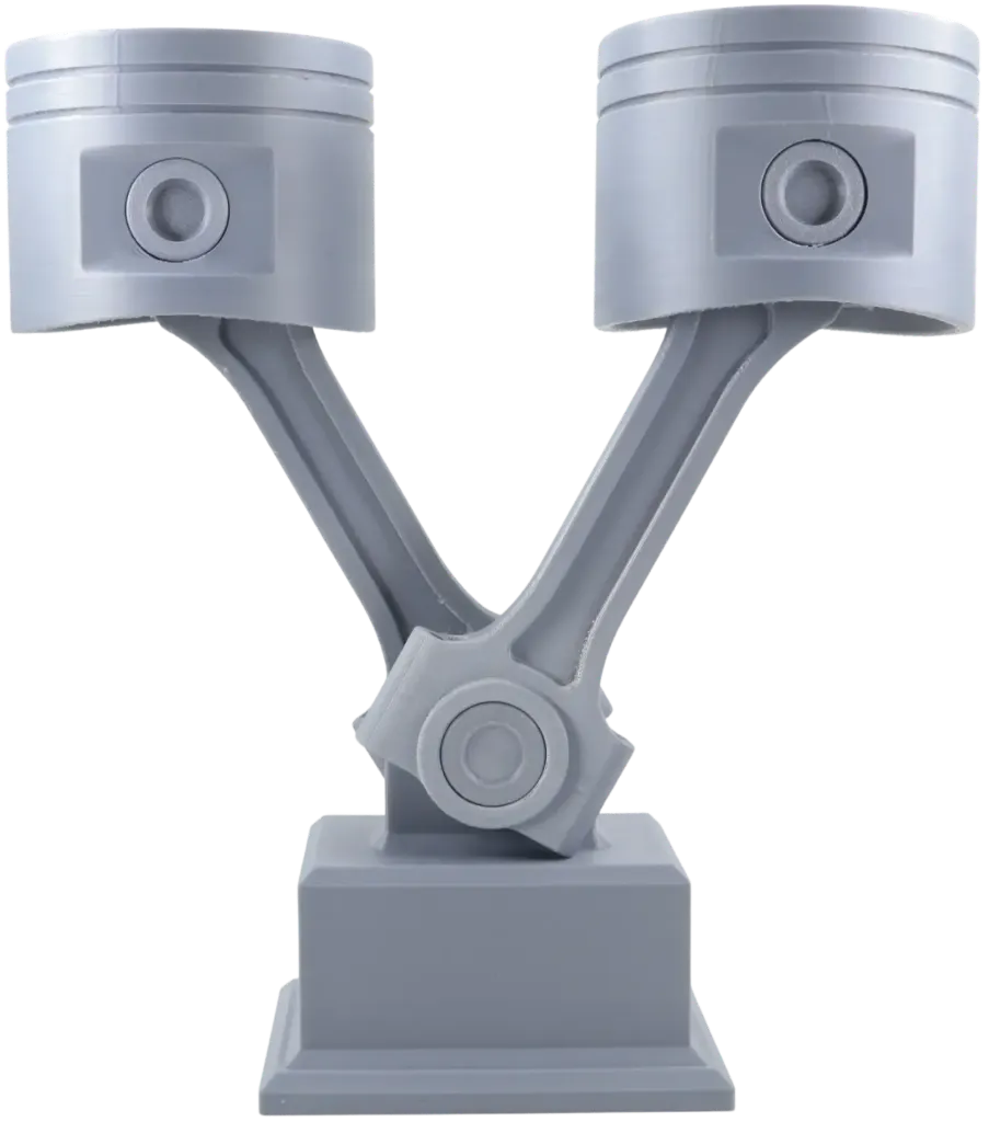 Troféu Pistão 3D