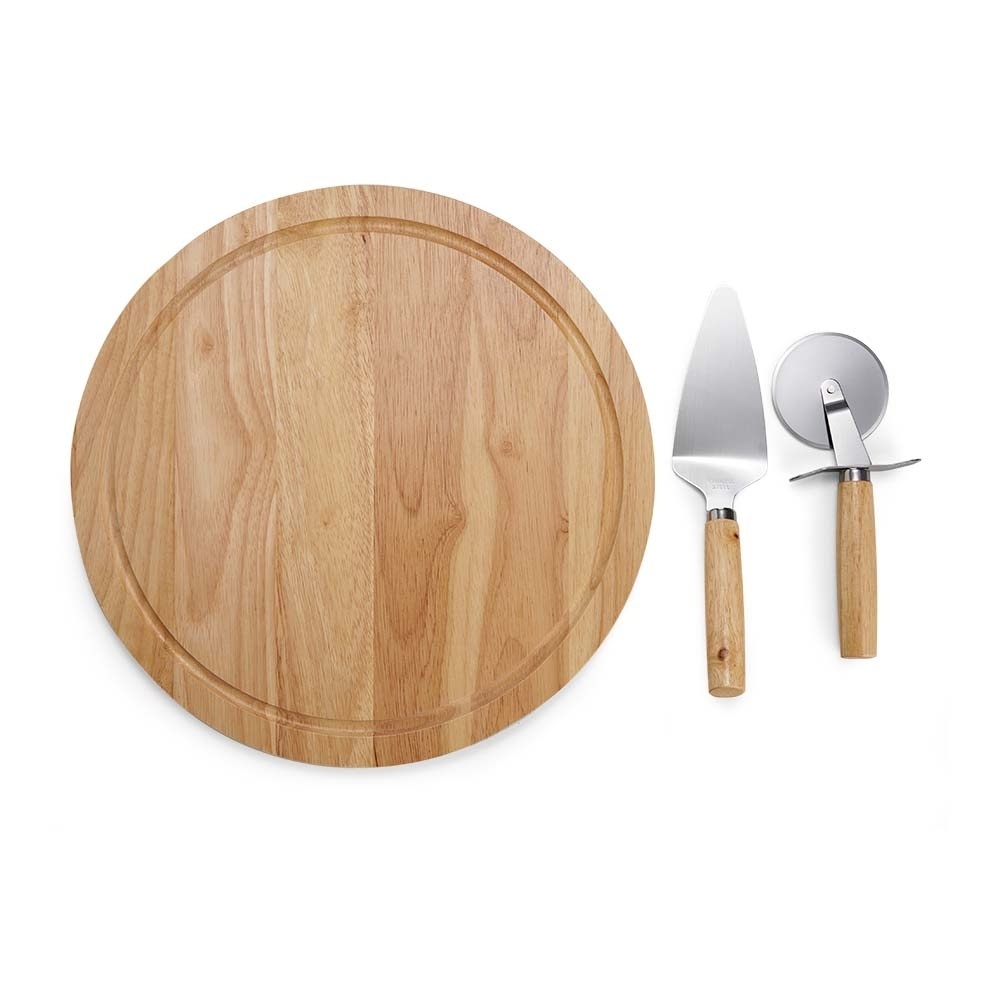 [23360014006] Kit Pizza 3 Peças (09 - Laser Madeira, 03 - Laser metal KIT 2)