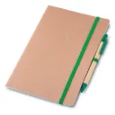 Caderno A5 capa em papel Kraft com caneta 