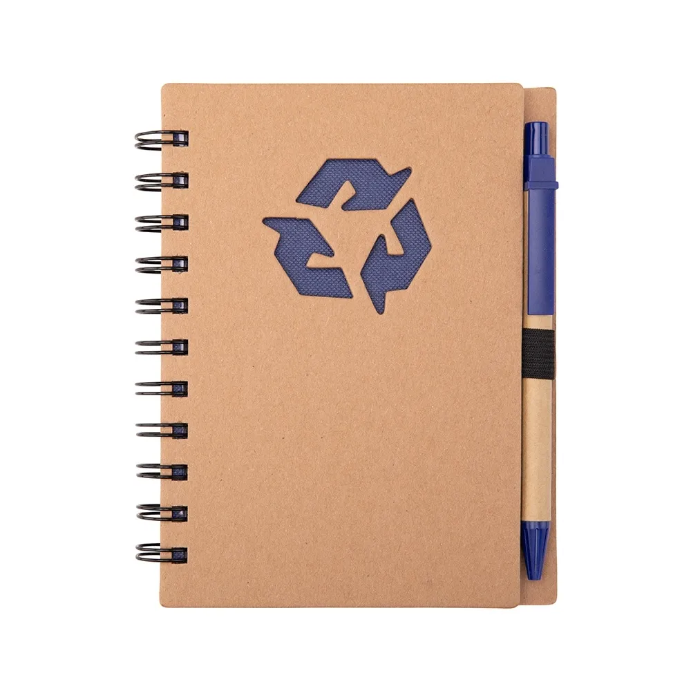 Caderno Ecológico com Caneta