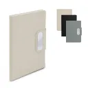 Caderno com Placa em Metal