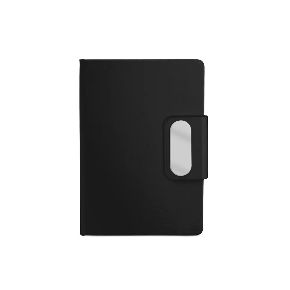 Caderno com Placa em Metal