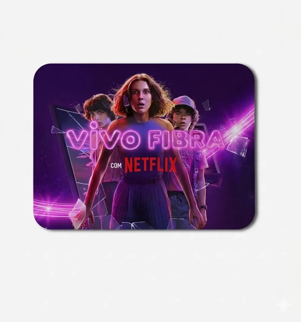 Mouse Pad em Neoprene 15X21CM